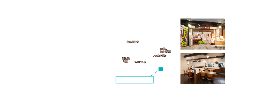 自家製麺屋SAN 小樽市築港11番 ウイングベイ小樽5番街 2F ハイカラ横町 TEL.0134-21-5025 営業時間／11:30〜20:00 定休日／なし ※営業時間内でも、スープが売り切れの場合、終了とさせていただきます。